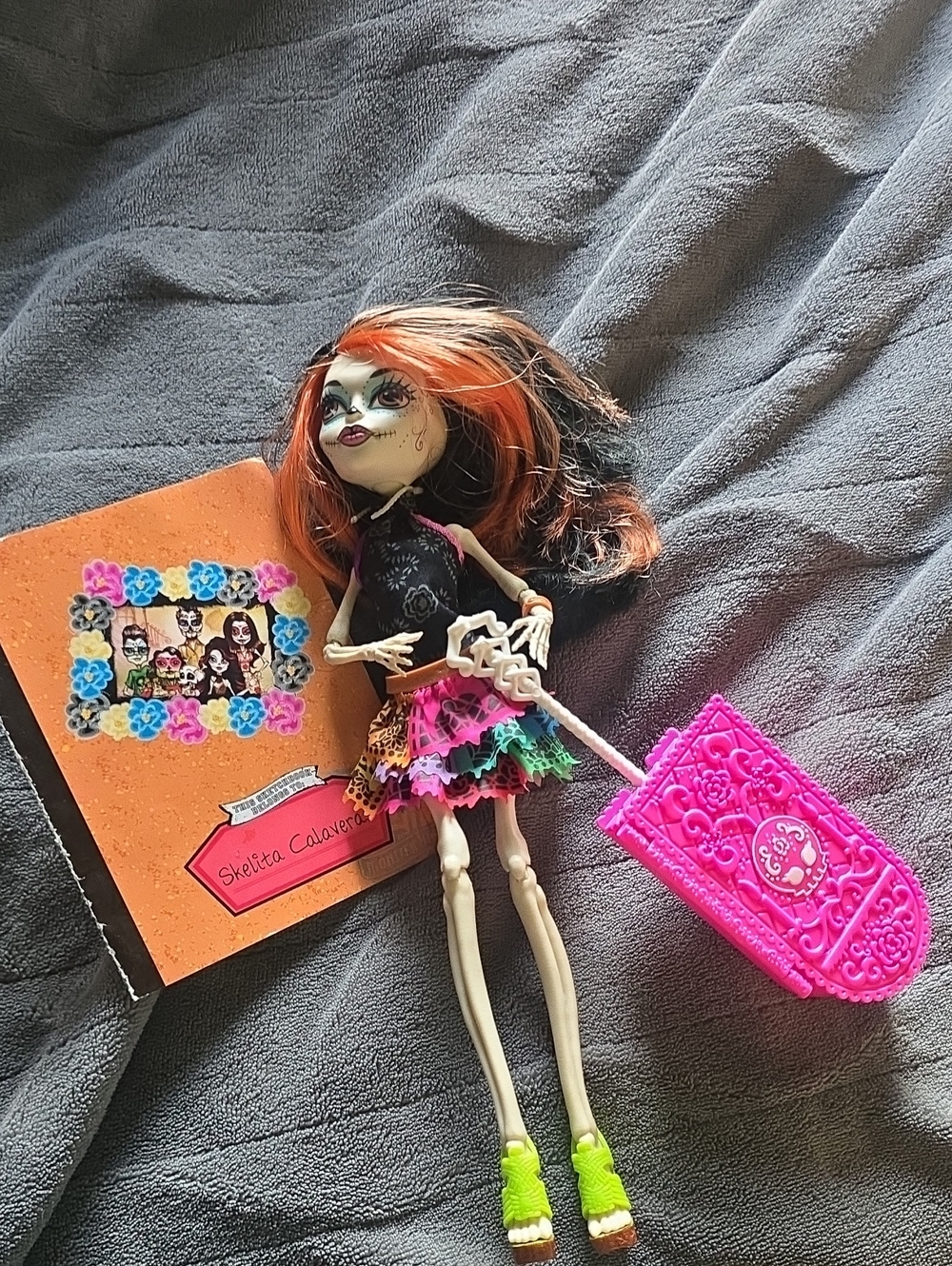 Monster High 2012 SKELITA CALAVERAS Doll Scaris City of Frights